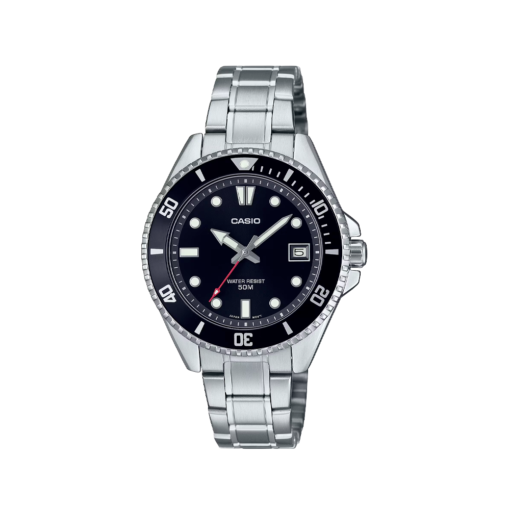 Casio - Orologio analogico timeless collection standard