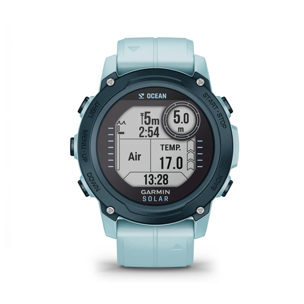 Garmin - Descent™ G1 Solar Ocean Edition - Azure - 45,5mm