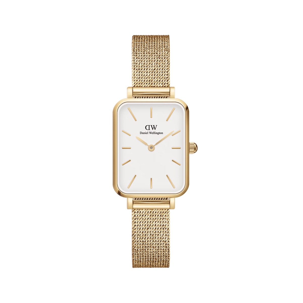 Daniel Wellington - Orologio solo tempo Quadron Pressed Evergold al quarzo | 20x26mm