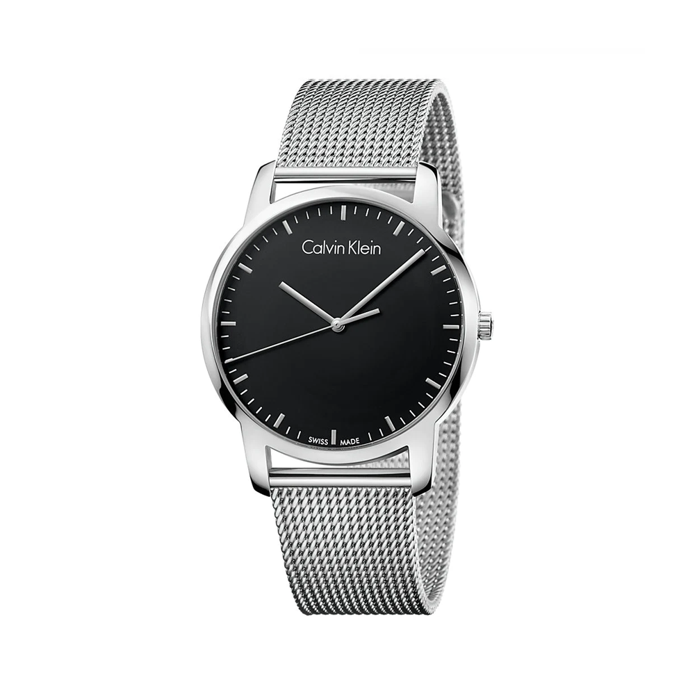 Calvin Klein - Orologio in acciaio solo tempo Collezione City