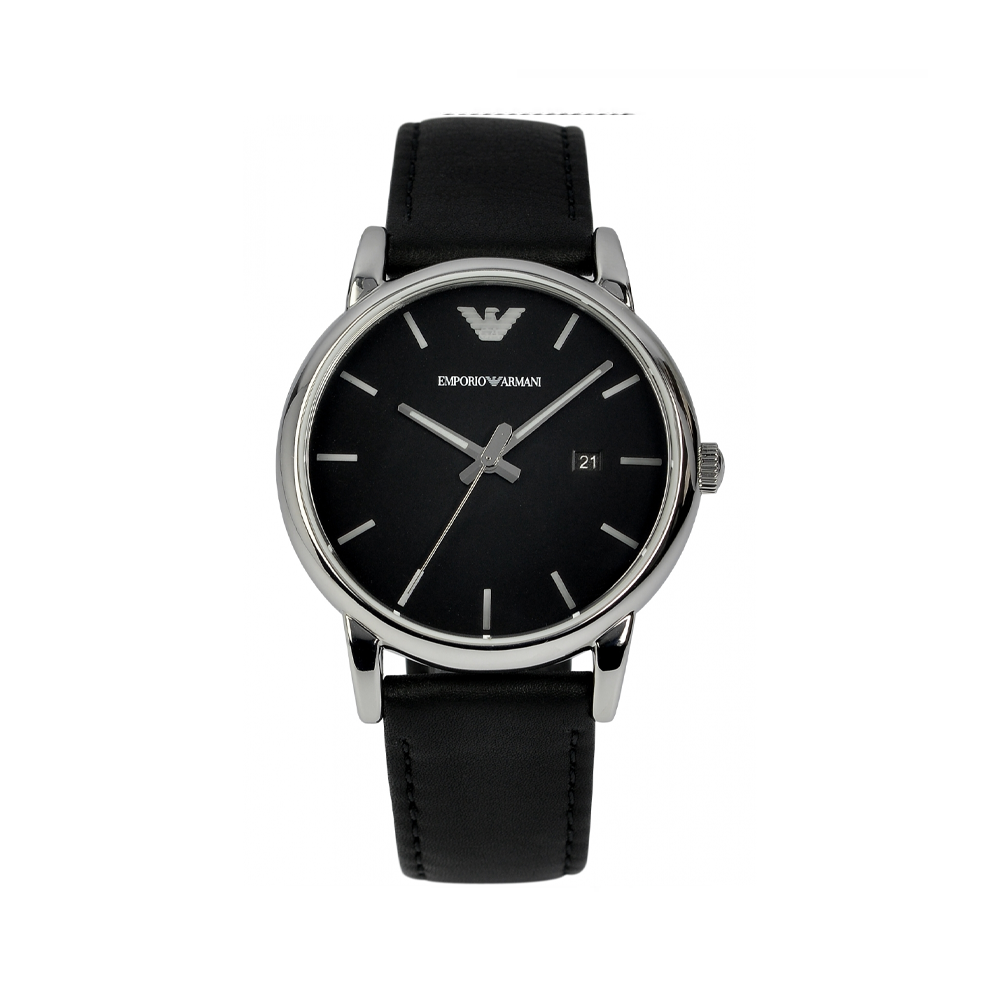 OROLOGI ARMANI CON CINTURINO IN PELLE