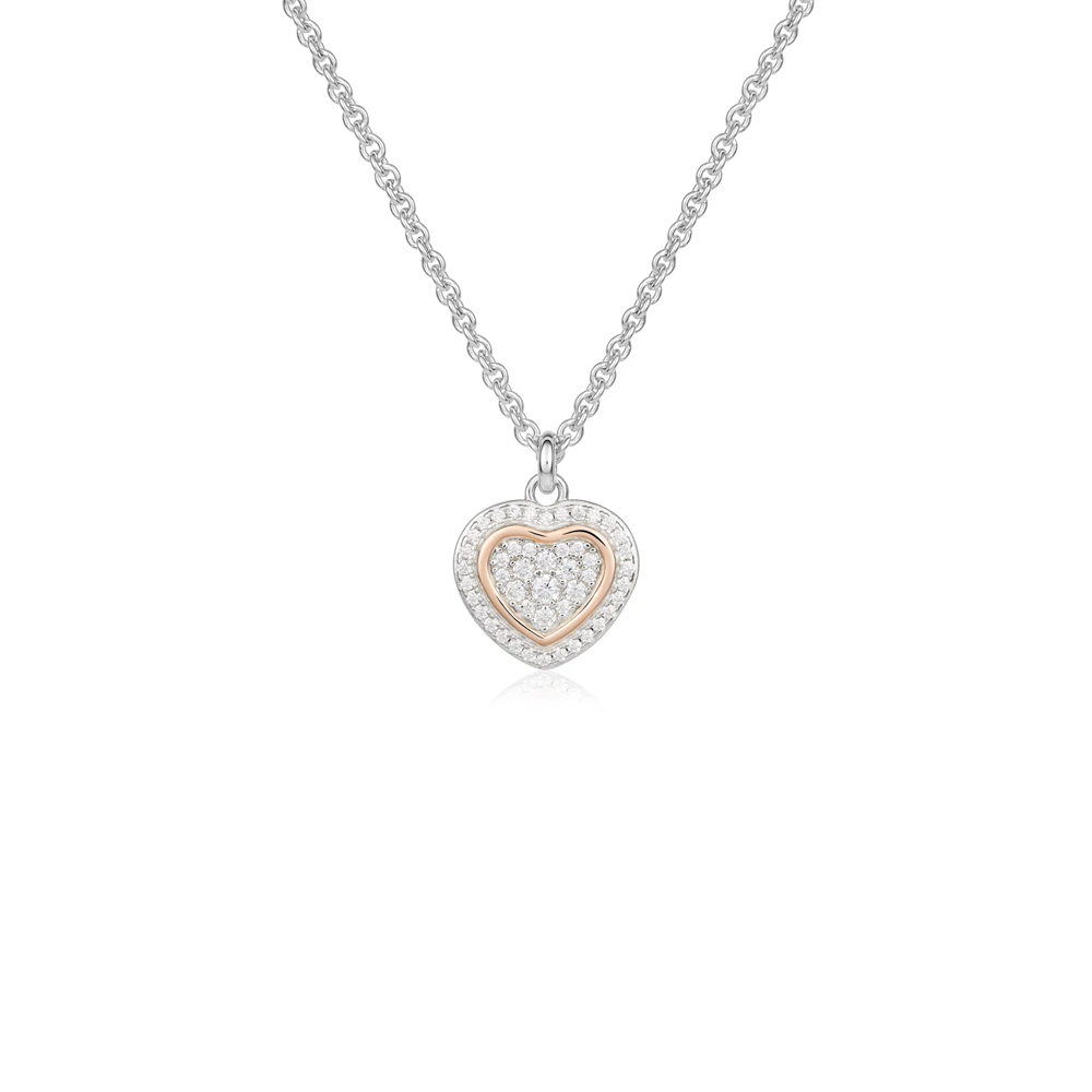 Roberto Giannotti - Collana trilogia con ciondolo cuore