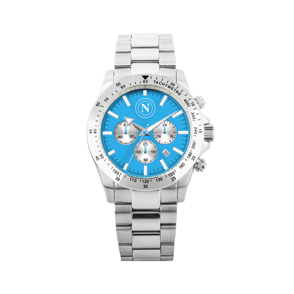 SSC Napoli - Orologio ufficiale Napoli cronografo Square Chrono 42mm