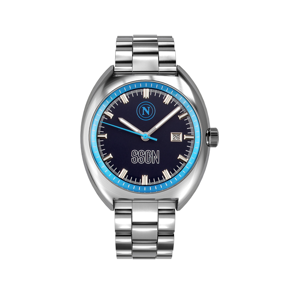 SSC Napoli - Orologio ufficiale Napoli solo tempo One 34mm