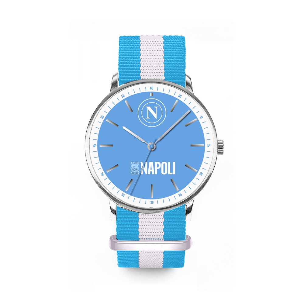 SSC Napoli - Orologio ufficiale Napoli Tidy solo tempo 38mm
