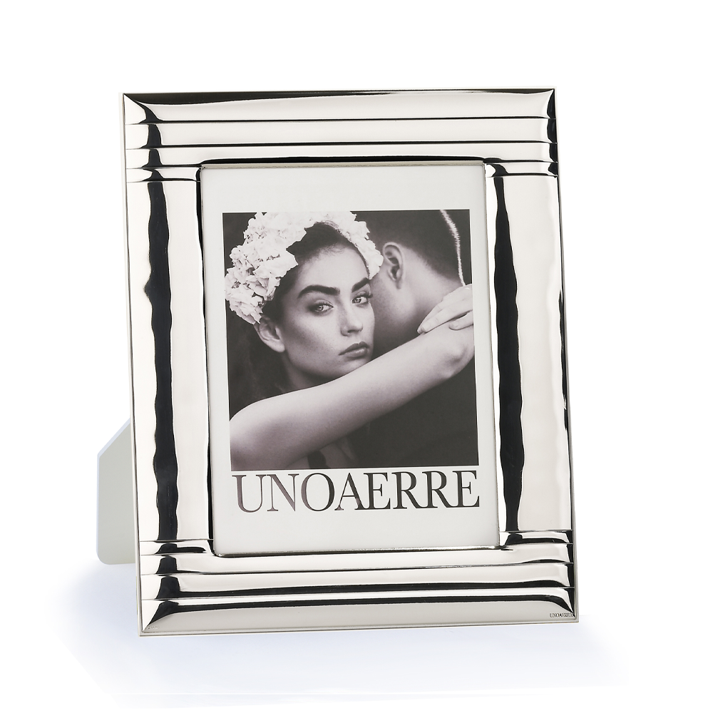 Unoaerre - Cornice Portafoto In Argento Bianco