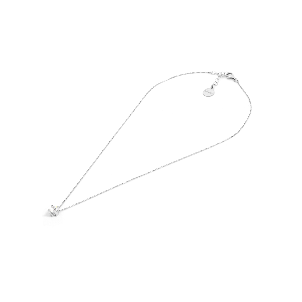 Unoaerre - Collana Cubic Zirconia in argento bianco