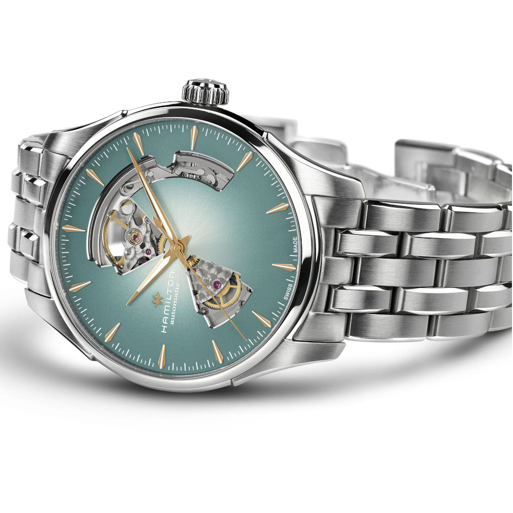 Hamilton - Orologio solo tempo Jazzmaster Open Heart Automatico | 40mm
