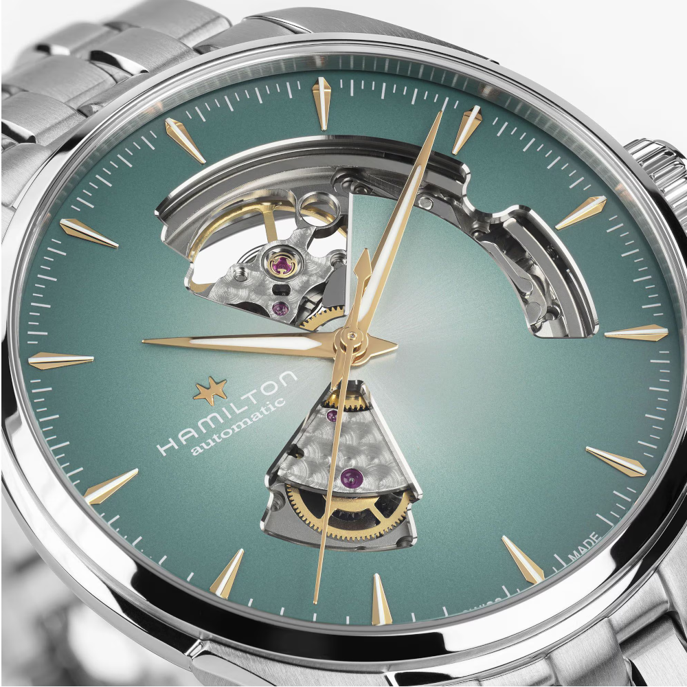 Hamilton - Orologio solo tempo Jazzmaster Open Heart Automatico | 40mm