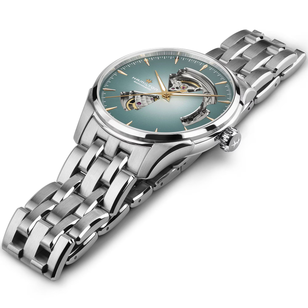 Hamilton - Orologio solo tempo Jazzmaster Open Heart Automatico | 40mm