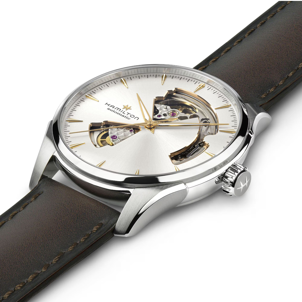 Hamilton - Orologio solo tempo Jazzmaster Open Heart Automatico | 40mm