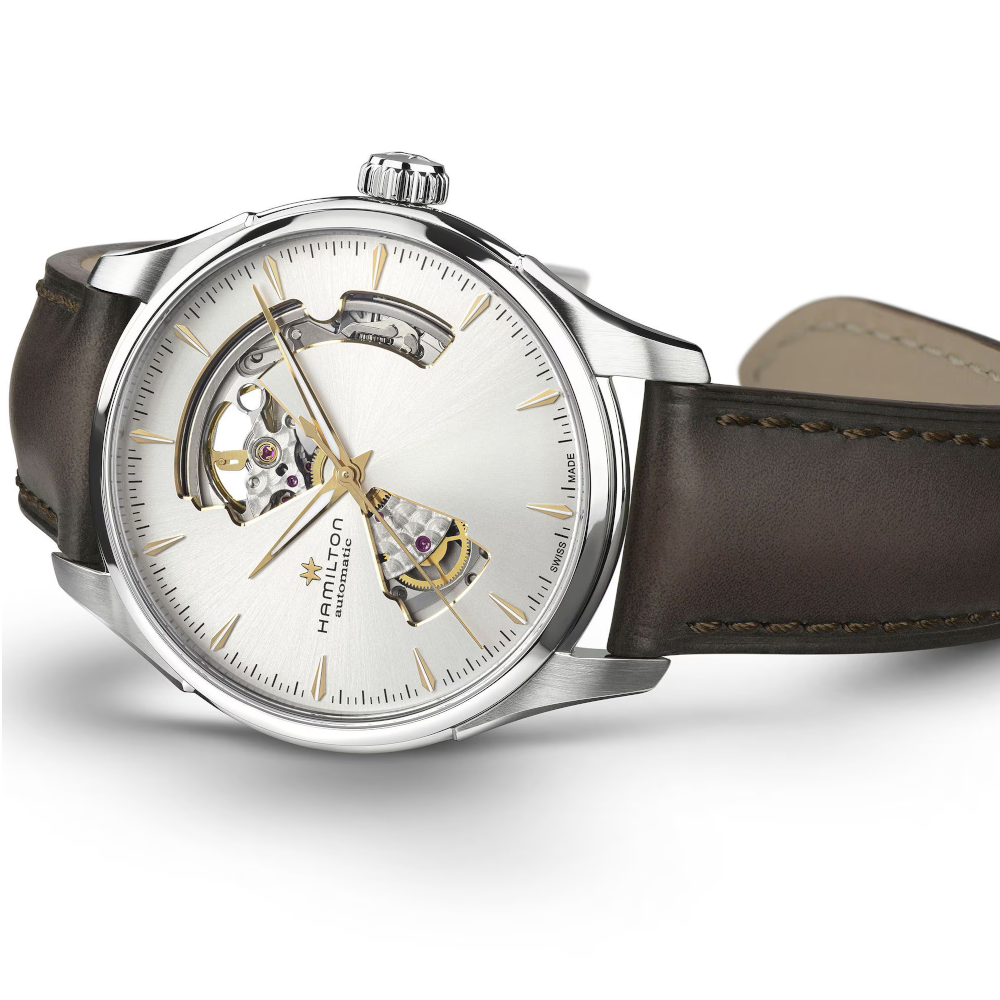 Hamilton - Orologio solo tempo Jazzmaster Open Heart Automatico | 40mm