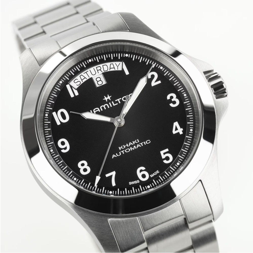 Hamilton - Orologio solo tempo Khaki Field King Day-date automatico | 40 mm