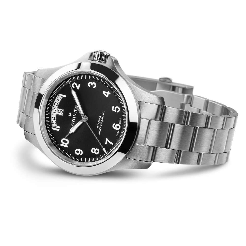 Hamilton - Orologio solo tempo Khaki Field King Day-date automatico | 40 mm