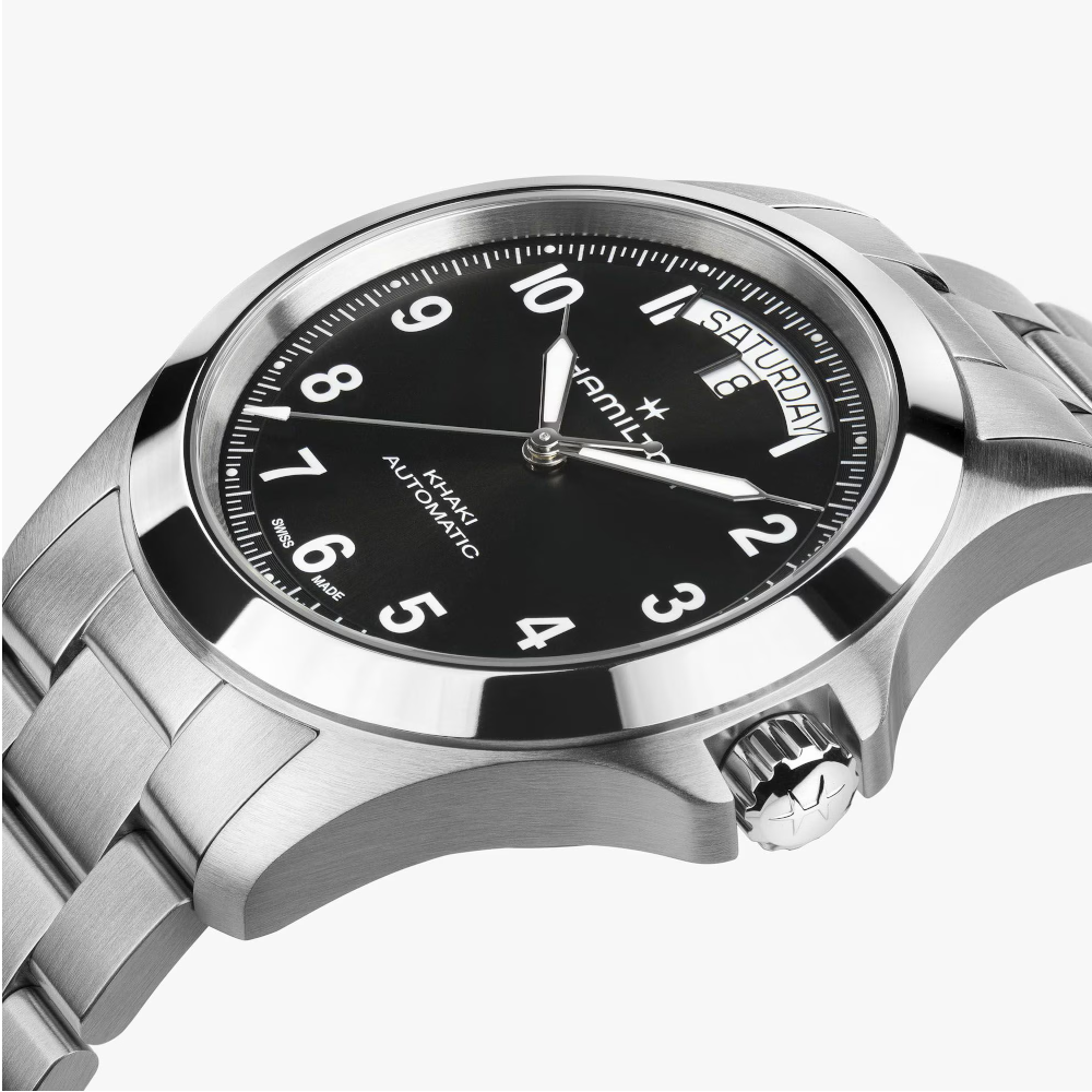 Hamilton - Orologio solo tempo Khaki Field King Day-date automatico | 40 mm