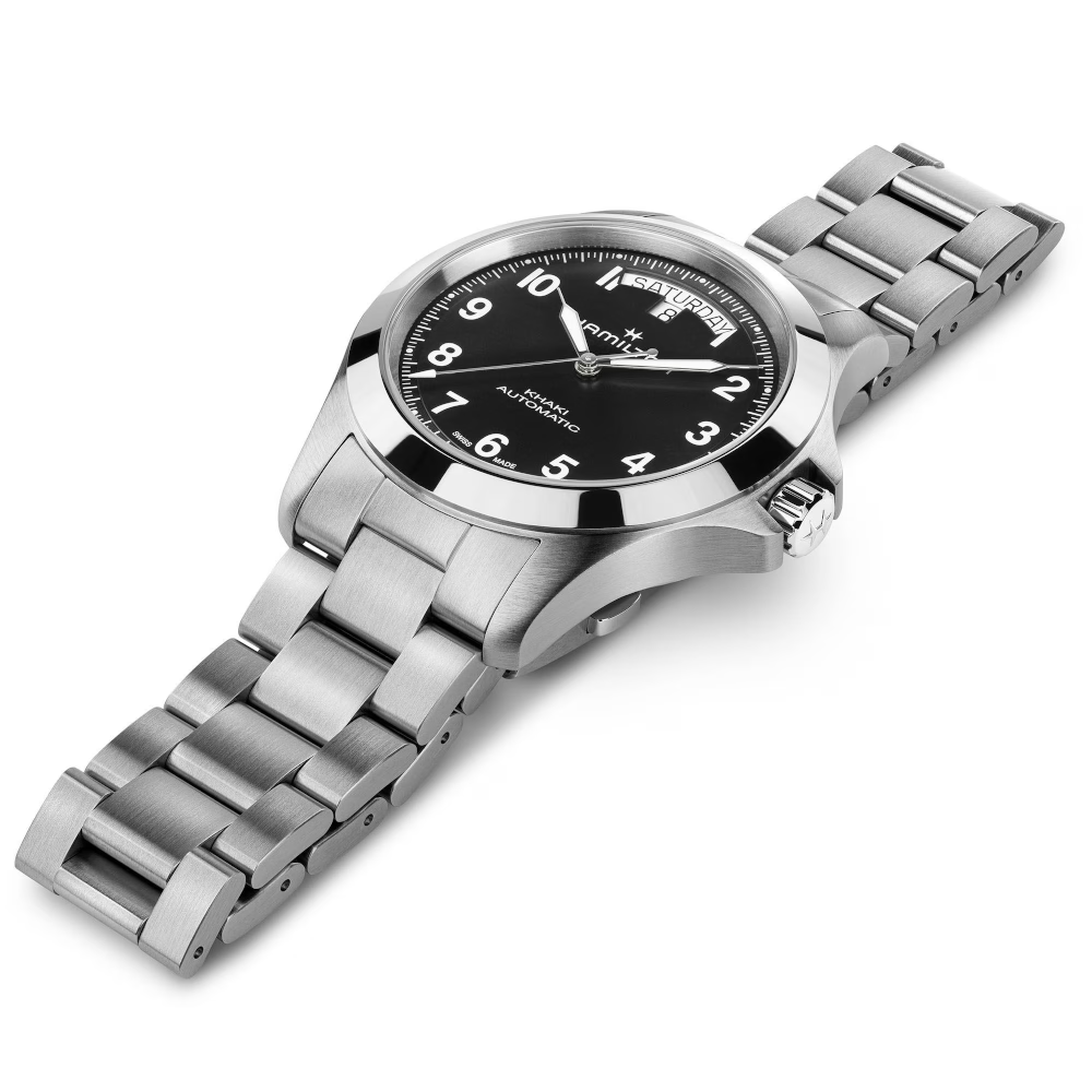 Hamilton - Orologio solo tempo Khaki Field King Day-date automatico | 40 mm