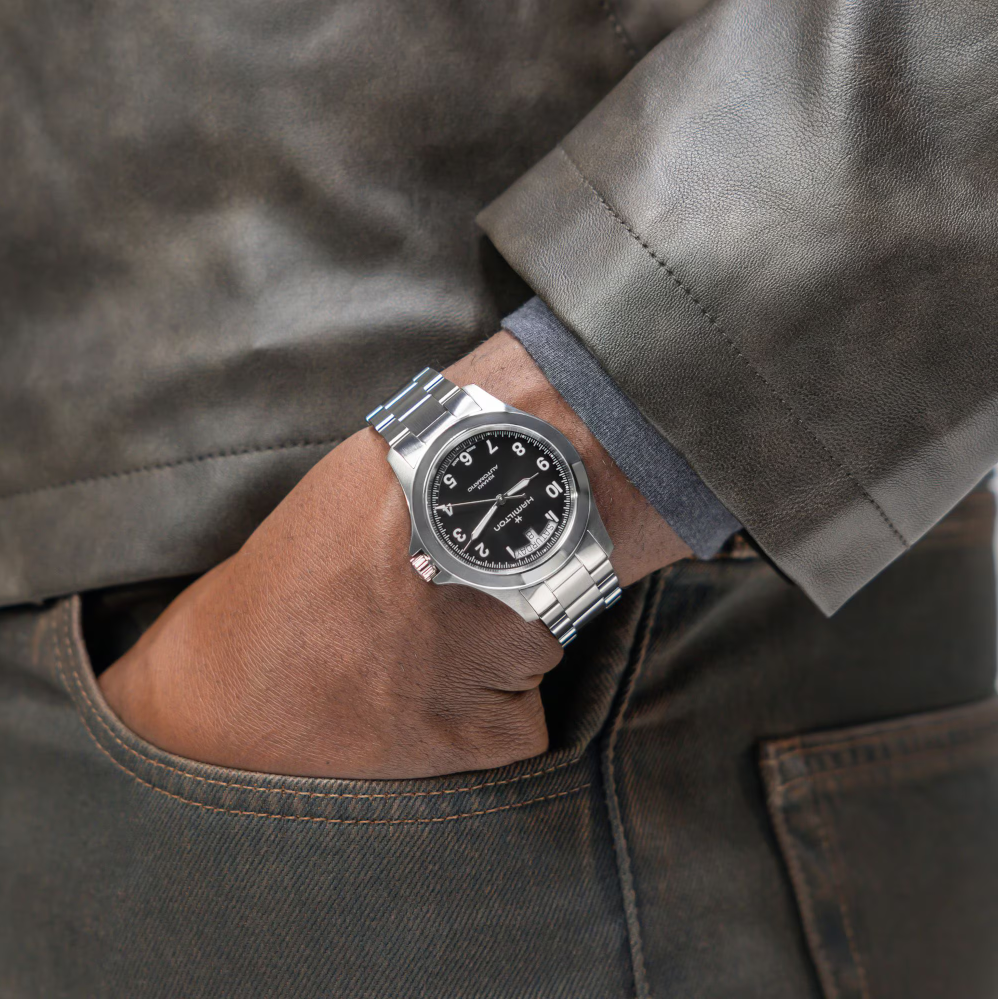 Hamilton - Orologio solo tempo Khaki Field King Day-date automatico | 40 mm