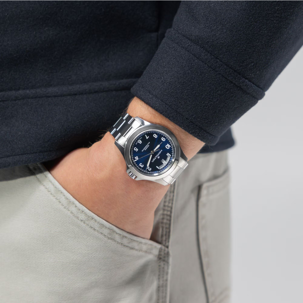Hamilton - Orologio solo tempo Khaki Field King Day-date Automatico | 40mm