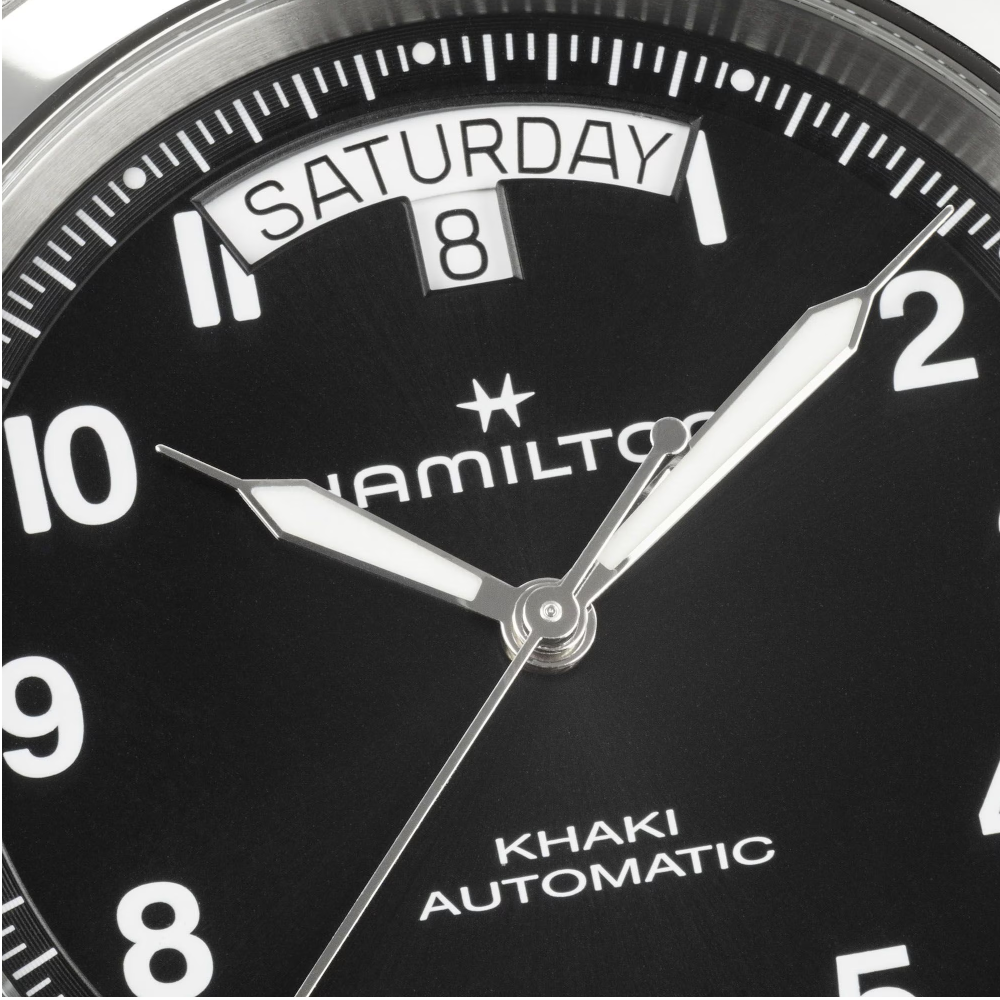 Hamilton - Orologio solo tempo Khaki Field King Day-date | 40mm