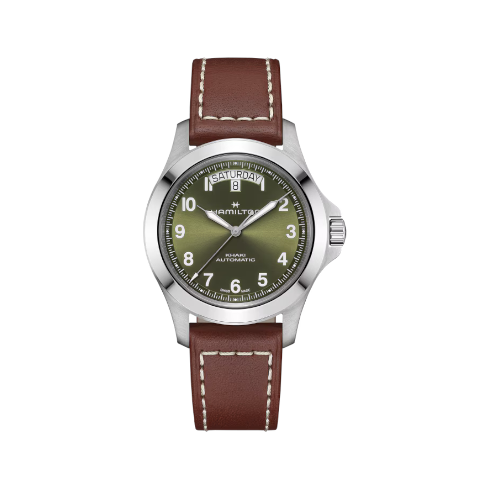 Hamilton - Orologio solo tempo Khaki Field King Day-date automatico | 40 mm