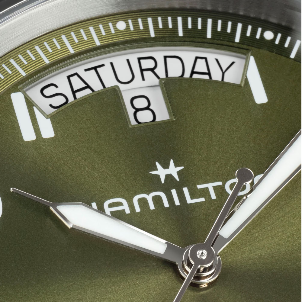 Hamilton - Orologio solo tempo Khaki Field King Day-date automatico | 40 mm