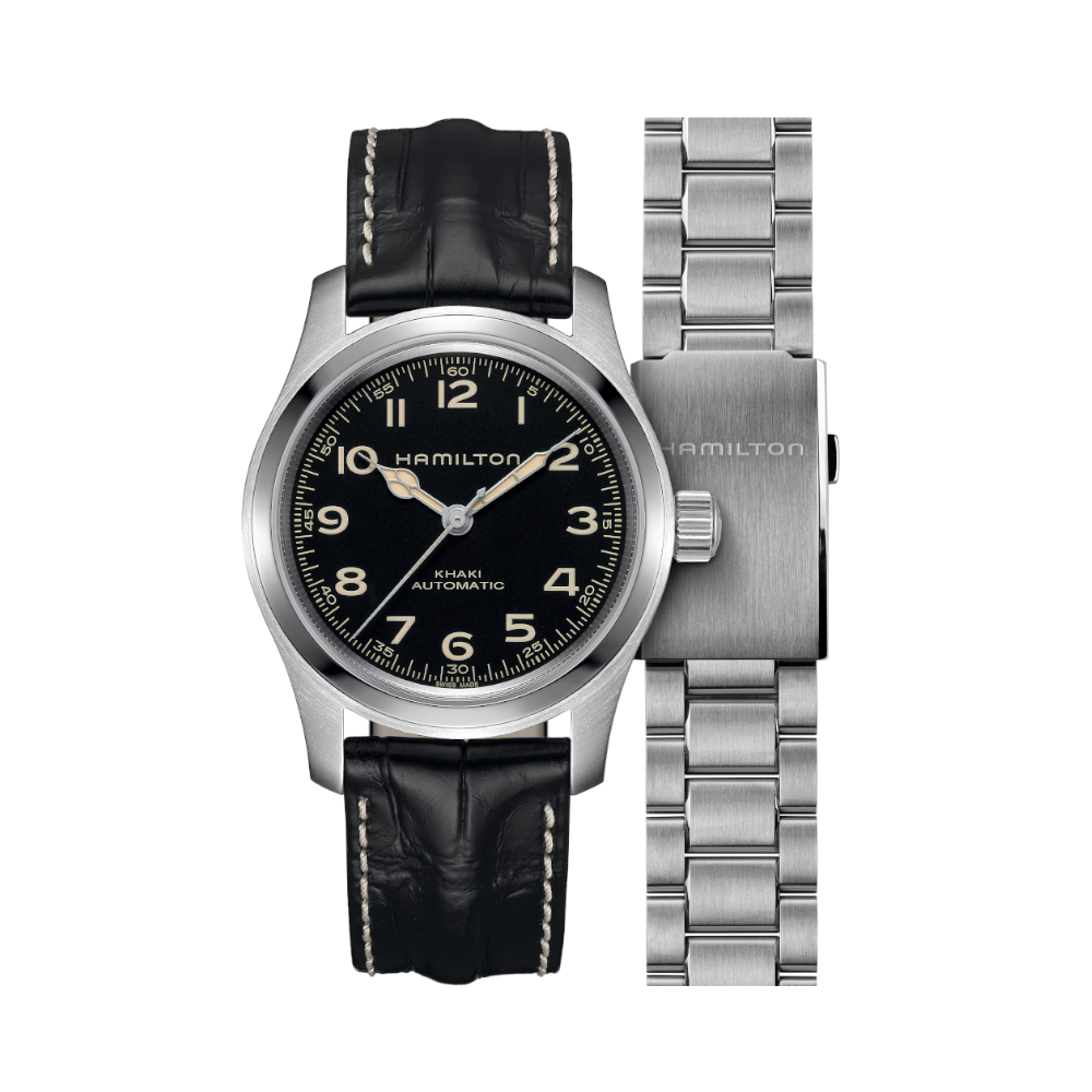 Hamilton - Orologio solo tempo Khaki Field Set bracciale Murph automatico | 42 mm