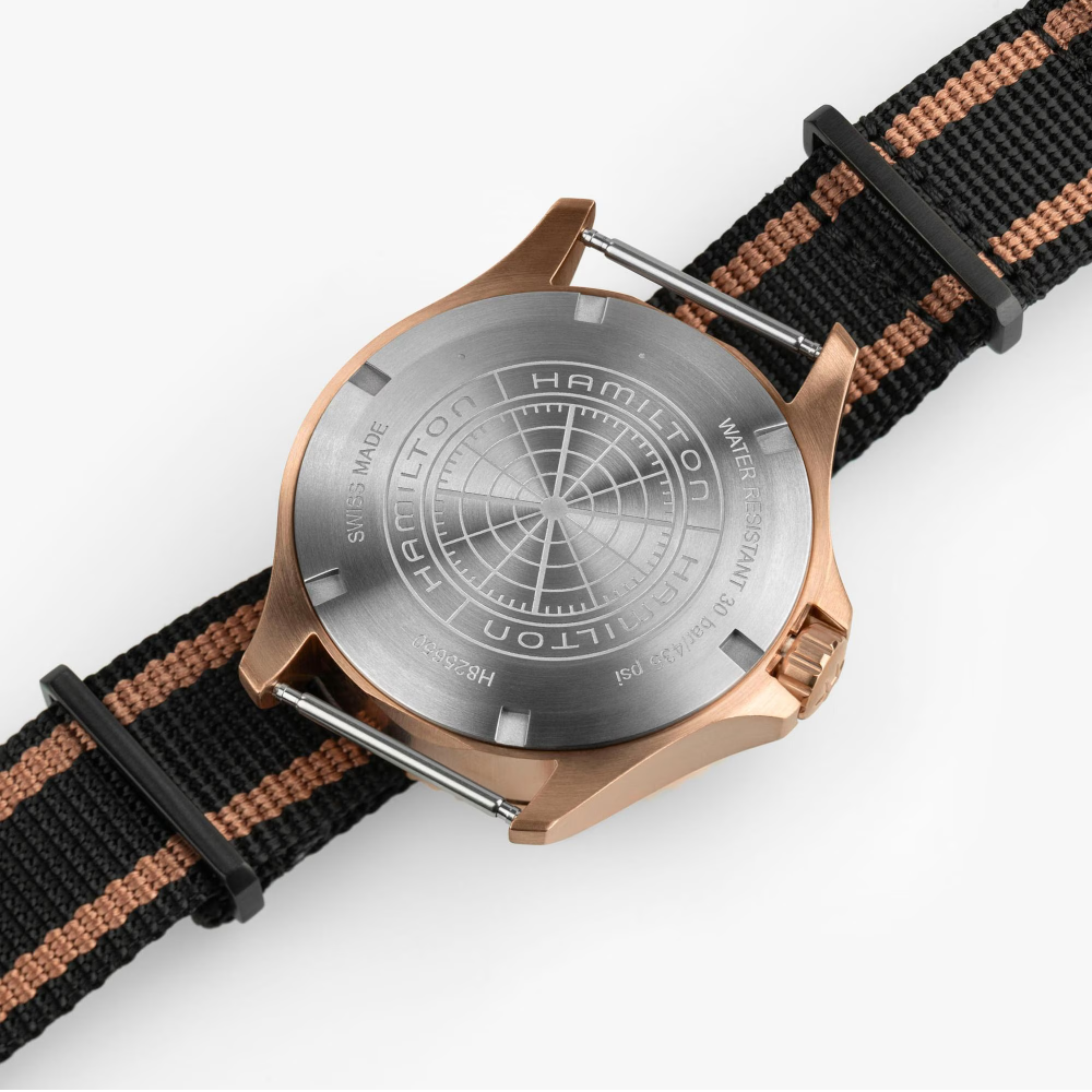 Hamilton - Orologio solo tempo in bronzo Khaki Navy Scuba GMT Automatic | 43mm