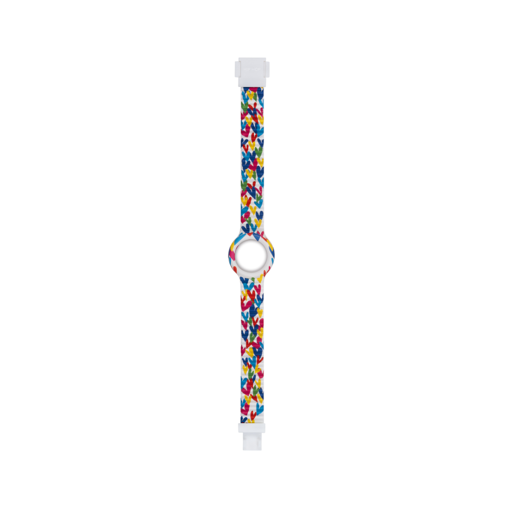 Hop Hip - Cinturino Kids Fun in morbido silicone per cassa 28 mm