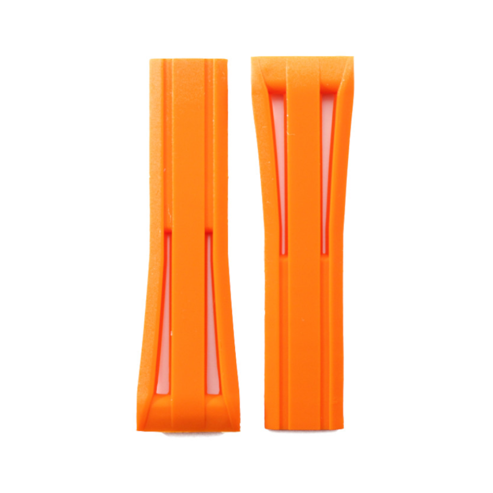 Locman - Cinturino in silicone arancio per orologi Montecristo 26 mm