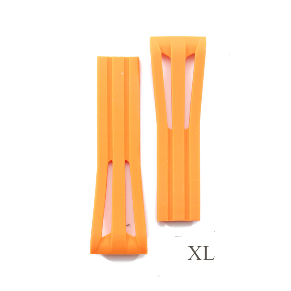 Locman - Cinturino in silicone arancio per orologi Montecristo 23 mm