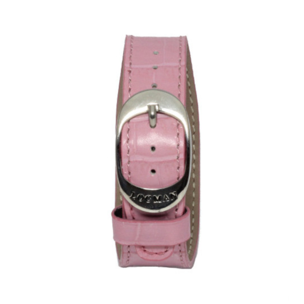 Locman - Cinturino in pelle stampata rosa per orologi Change 23 mm