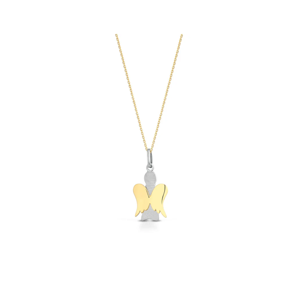 Roberto Giannotti - Collana con pendente in oro bianco e oro giallo