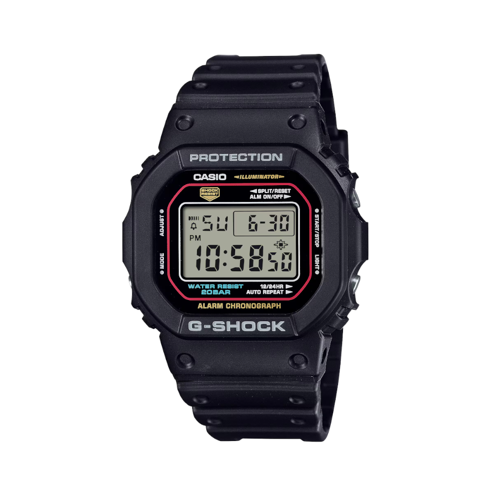 Casio - Orologio digitale origin Serie DW-5600 al quarzo | 48,9× 42,8mm