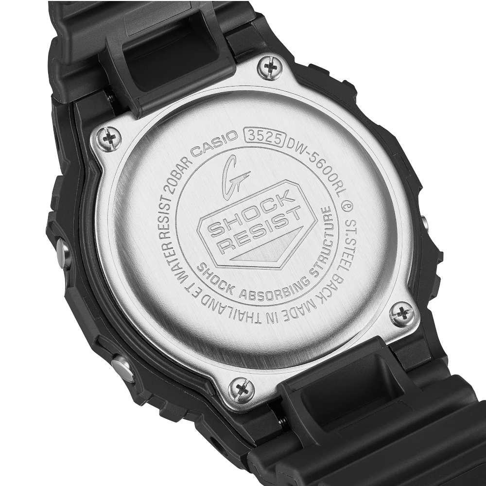 Casio - Orologio digitale origin Serie DW-5600 al quarzo | 48,9× 42,8mm