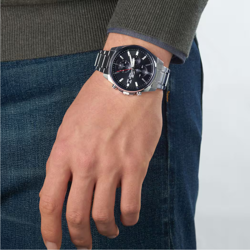 Casio - Orologio cronografo standard Edifice al quarzo | 48.6×43.8×11mm