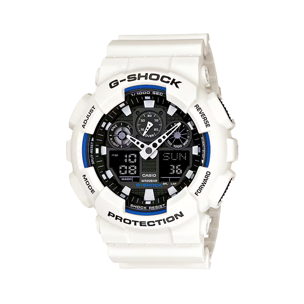 Casio - Orologio analogico / digitale al quarzo G-Shock GA-100 Series
