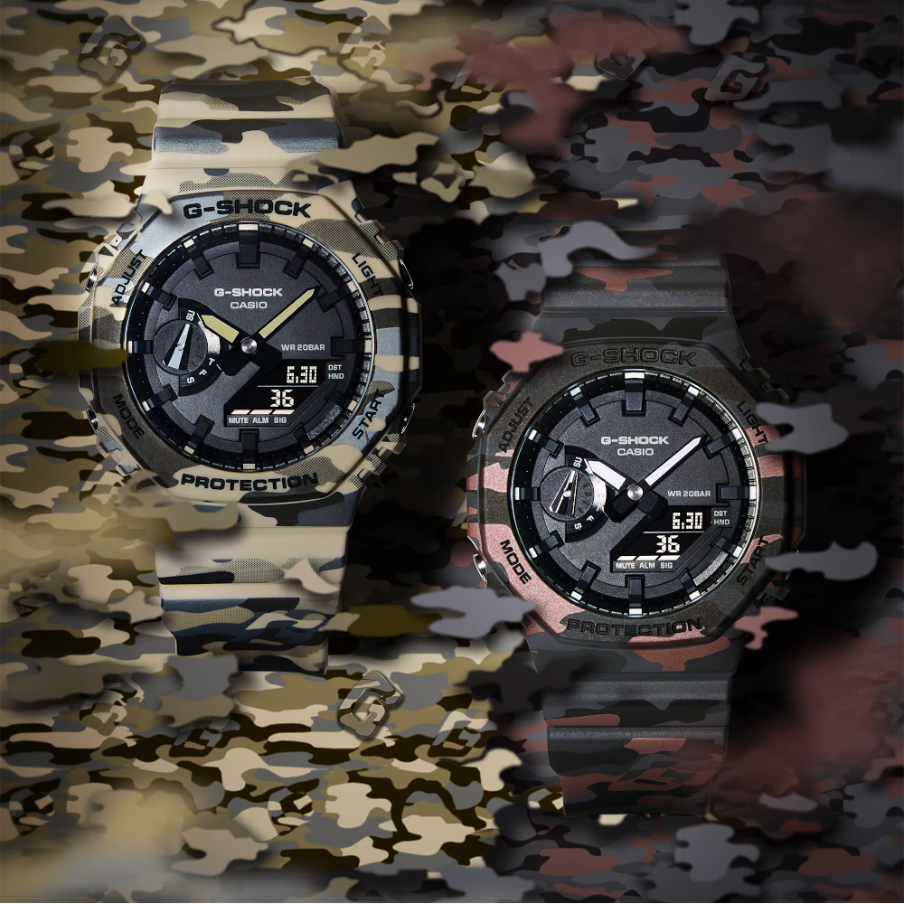 Casio - Orologio solo tempo Serie GA-2100 Classic al quarzo | 48,5×45,4cm