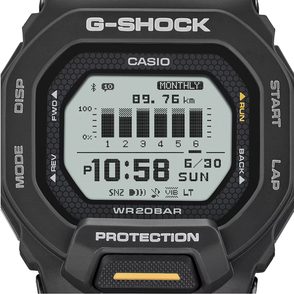 Casio - Orologio solo digitale G-SQUAD SERIE GBD-200 | 48,4×45,9mm