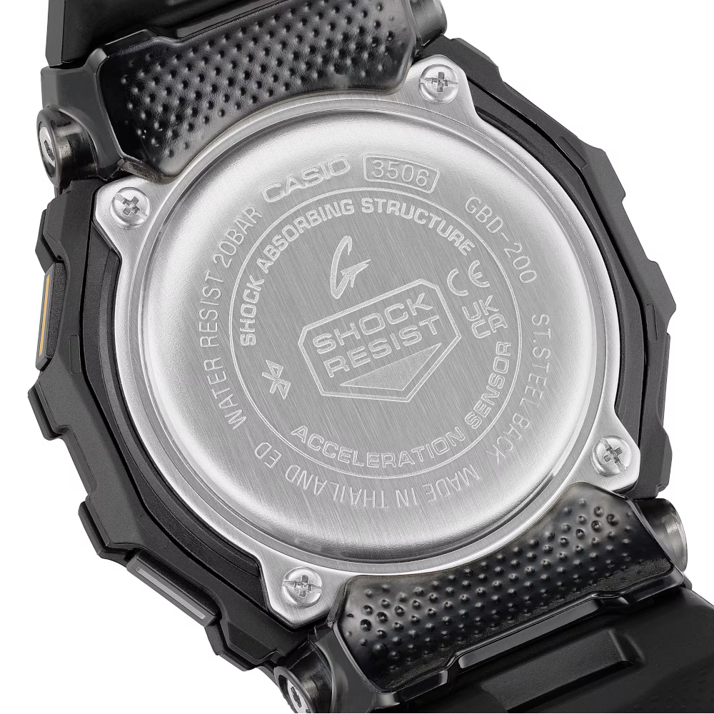 Casio - Orologio solo digitale G-SQUAD SERIE GBD-200 | 48,4×45,9mm