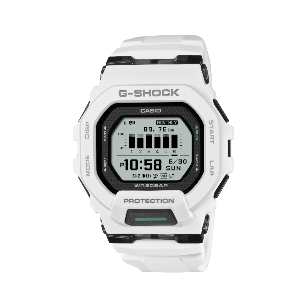 Casio - Orologio digitale G-SQUAD SERIE GBD-200 al quarzo | 45,4×45,9cm