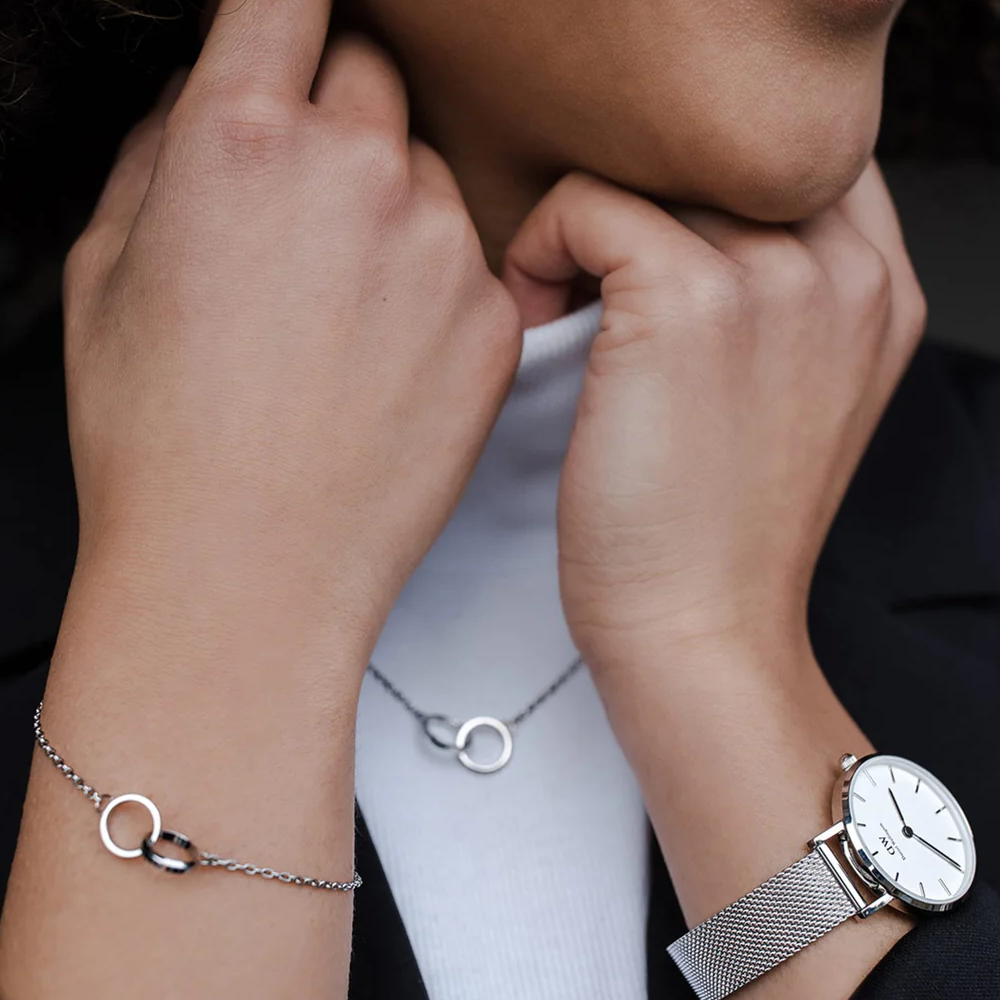 Daniel Wellington - Orologio solo tempo al quarzo Petite Sterling | 28 mm