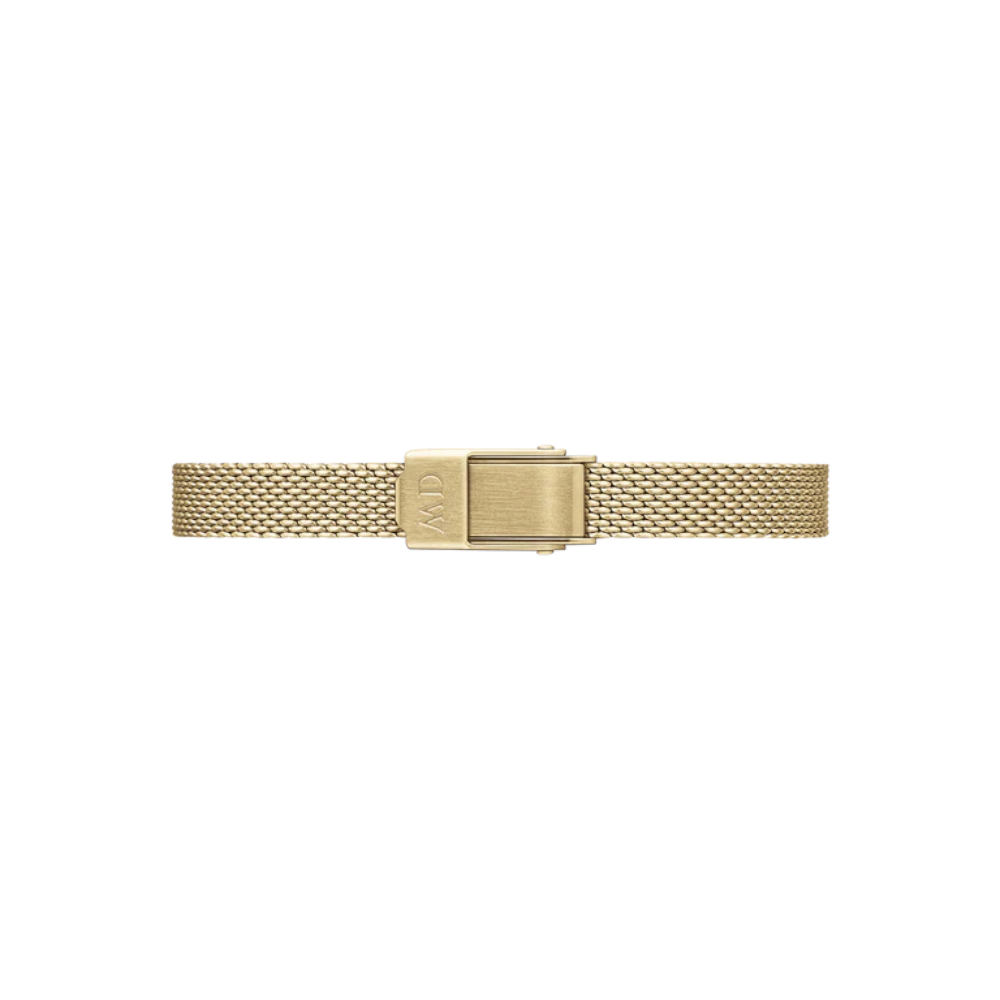 Daniel Wellington - Orologio solo tempo al quarzo Quadro Mini Evergold Emerald