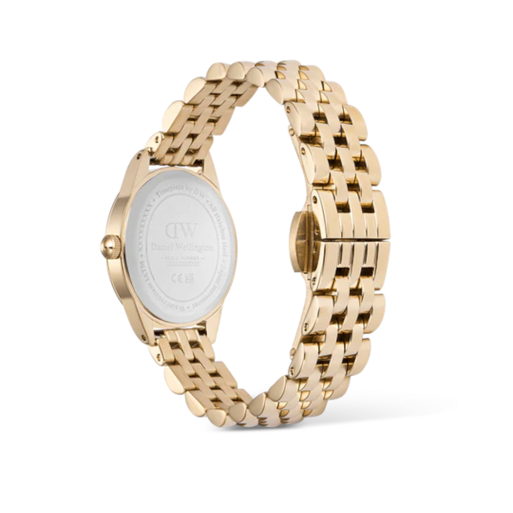 Daniel Wellington - Orologio solo tempo al quarzo Ophelia Mini Emerald Gold | 22x25,5 mm