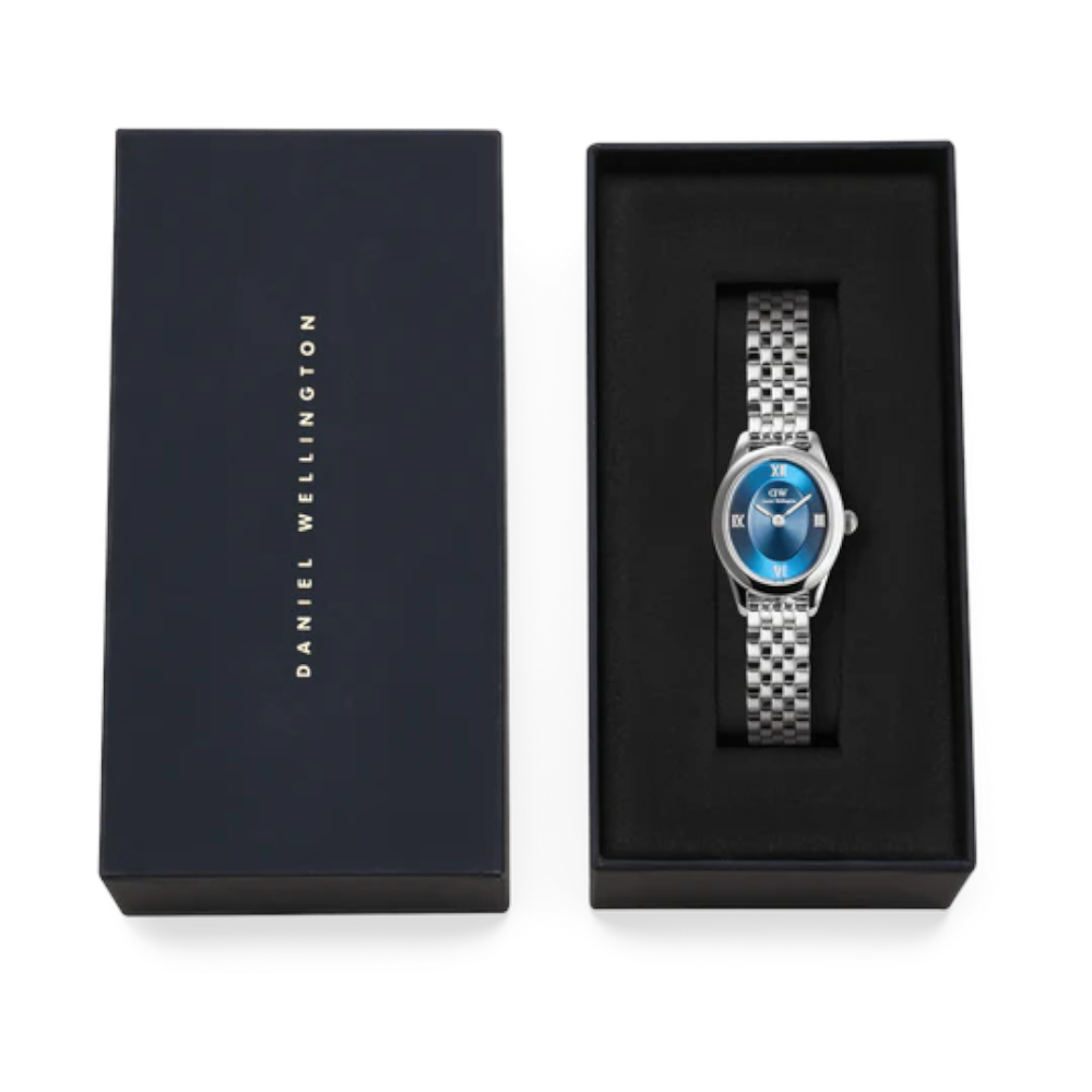 Daniel Wellington - Orologio solo tempo al quarzo Ophelia Mini Arctic Silver | 22x25,5 mm