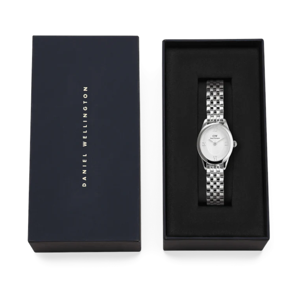 Daniel Wellington - Orologio solo tempo al quarzo Ophelia Mini Silver | 25,5x22mm