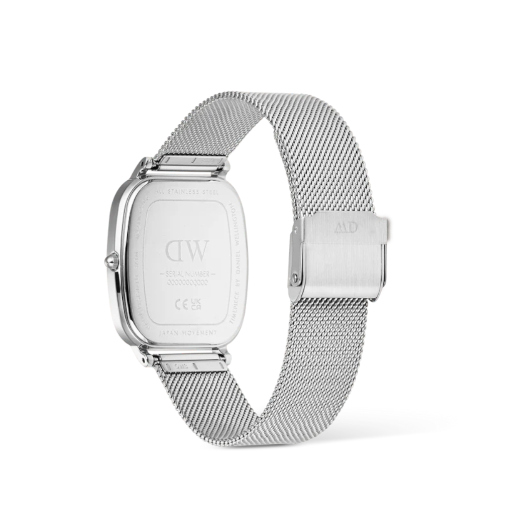 Daniel Wellington - Orologio solo tempo al quarzo Marlon Sterling Linen | 32x36,3mm
