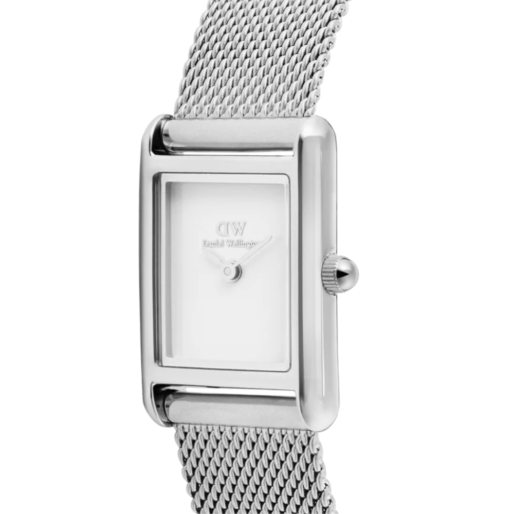 Daniel Wellington - Orologio solo tempo Bound Mini Sterling al quarzo | 17x25,9mm