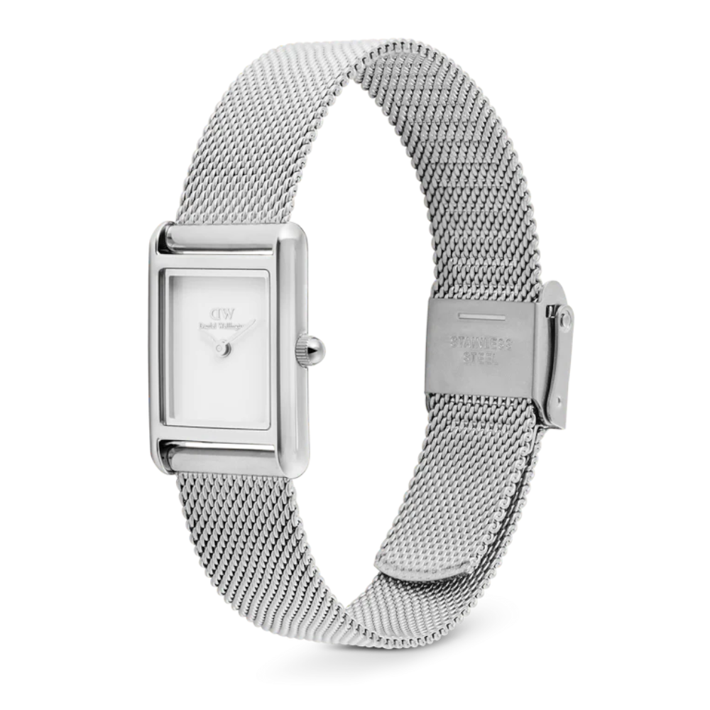 Daniel Wellington - Orologio solo tempo Bound Mini Sterling al quarzo | 17x25,9mm