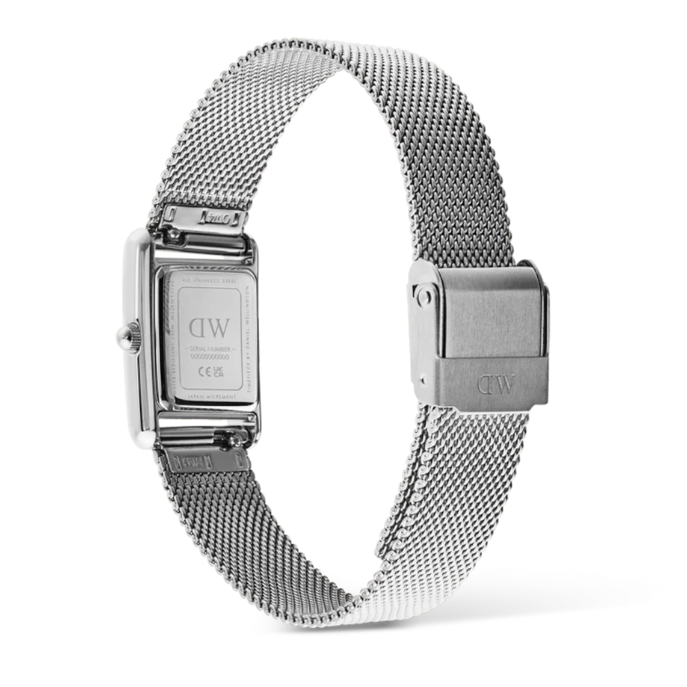 Daniel Wellington - Orologio solo tempo Bound Mini Sterling al quarzo | 17x25,9mm