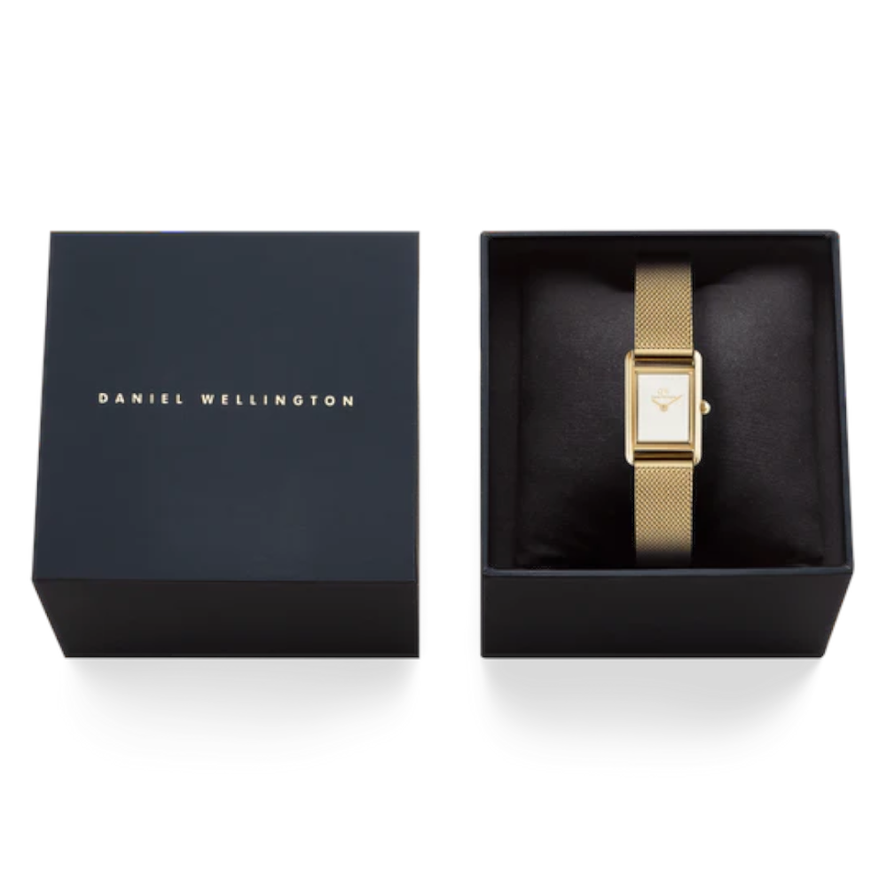 Daniel Wellington - Orologio solo tempo al quarzo Bound Mini Evergold